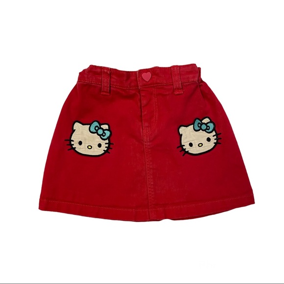 H&M Other - H&M Hello Kitty Girl’s Red Mini Skirt Size 4-5Y